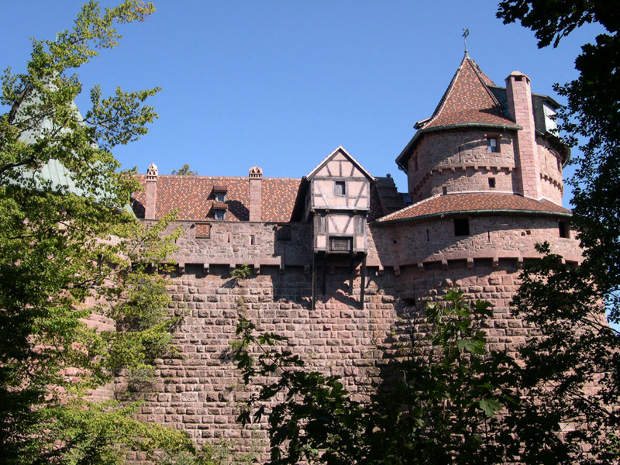 château du haut koenigsbourg en alsace